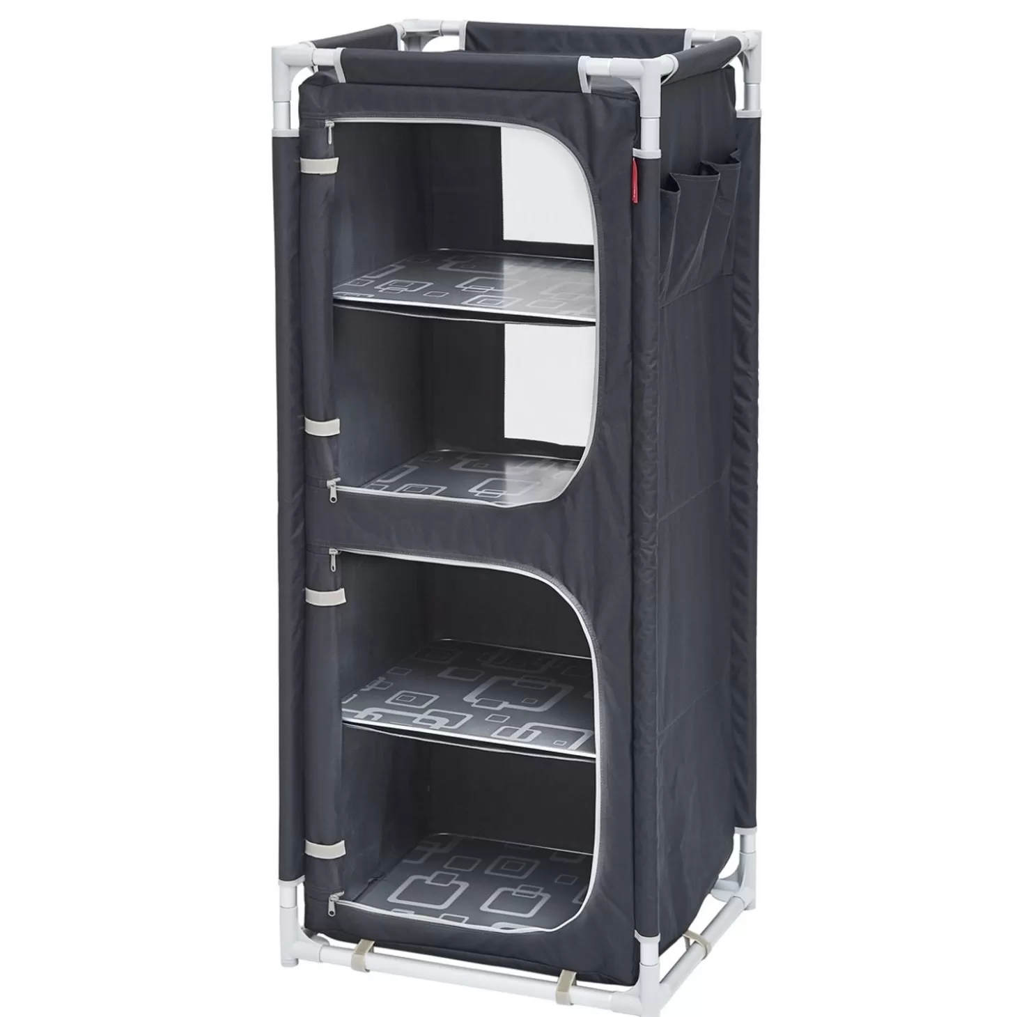 Trigano Meuble De Rangement Gris/Noir< Meuble Rangement De Camping