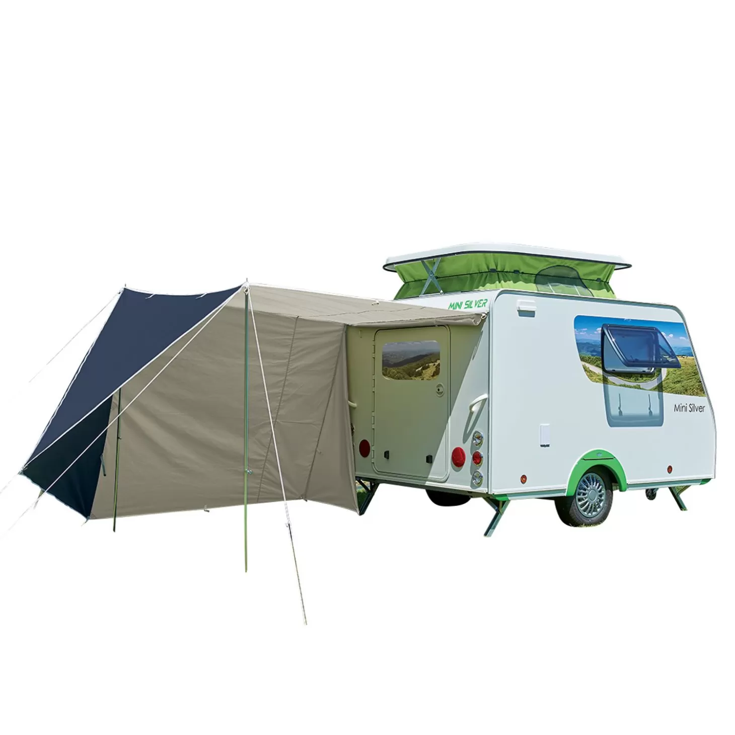 Trigano Solette Pour Caravane Mini Silver / Mini Freestyle< Auvent Caravane Surbaissée