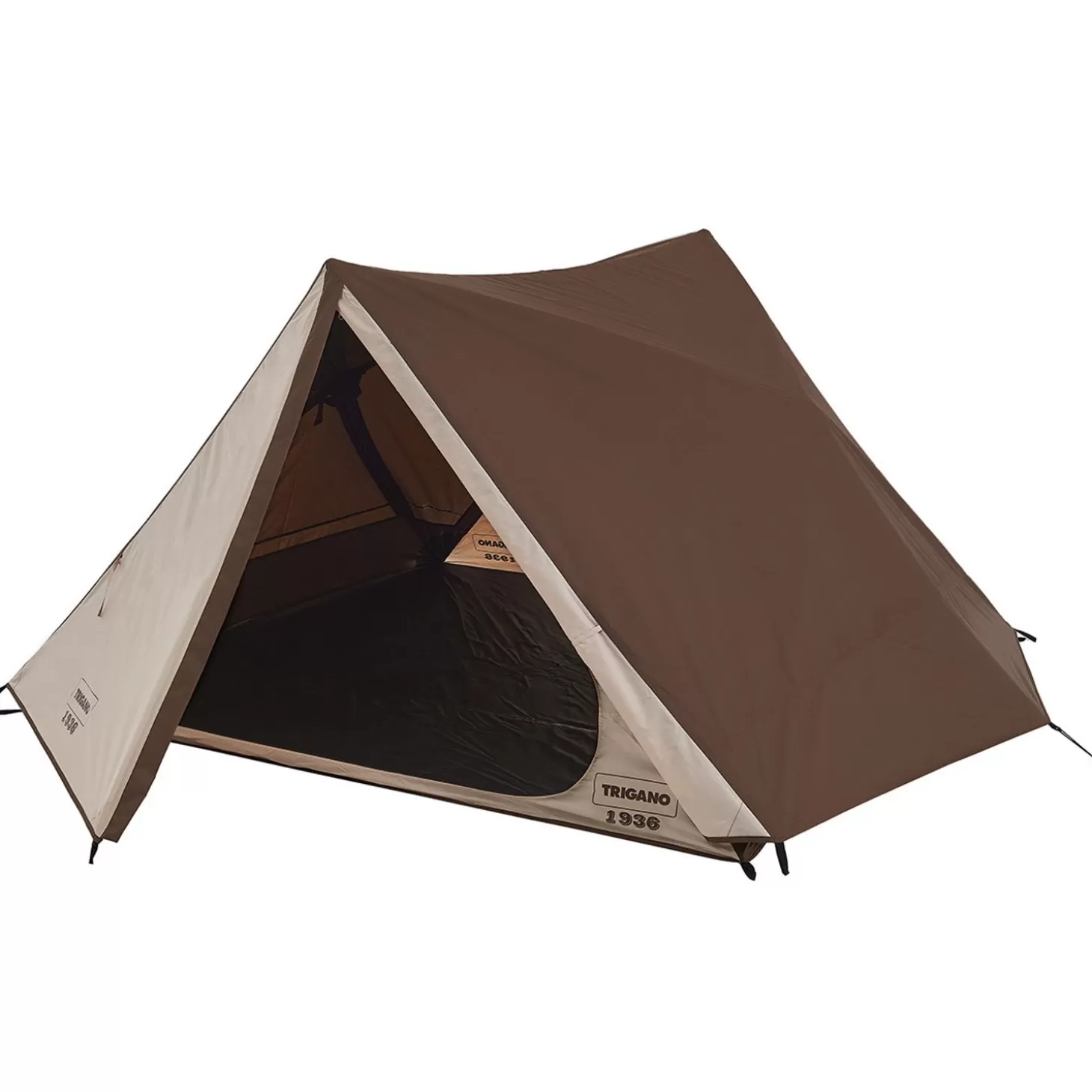 Trigano Tente Canadienne 3 Places 1936 < Tente Camping 3 Places