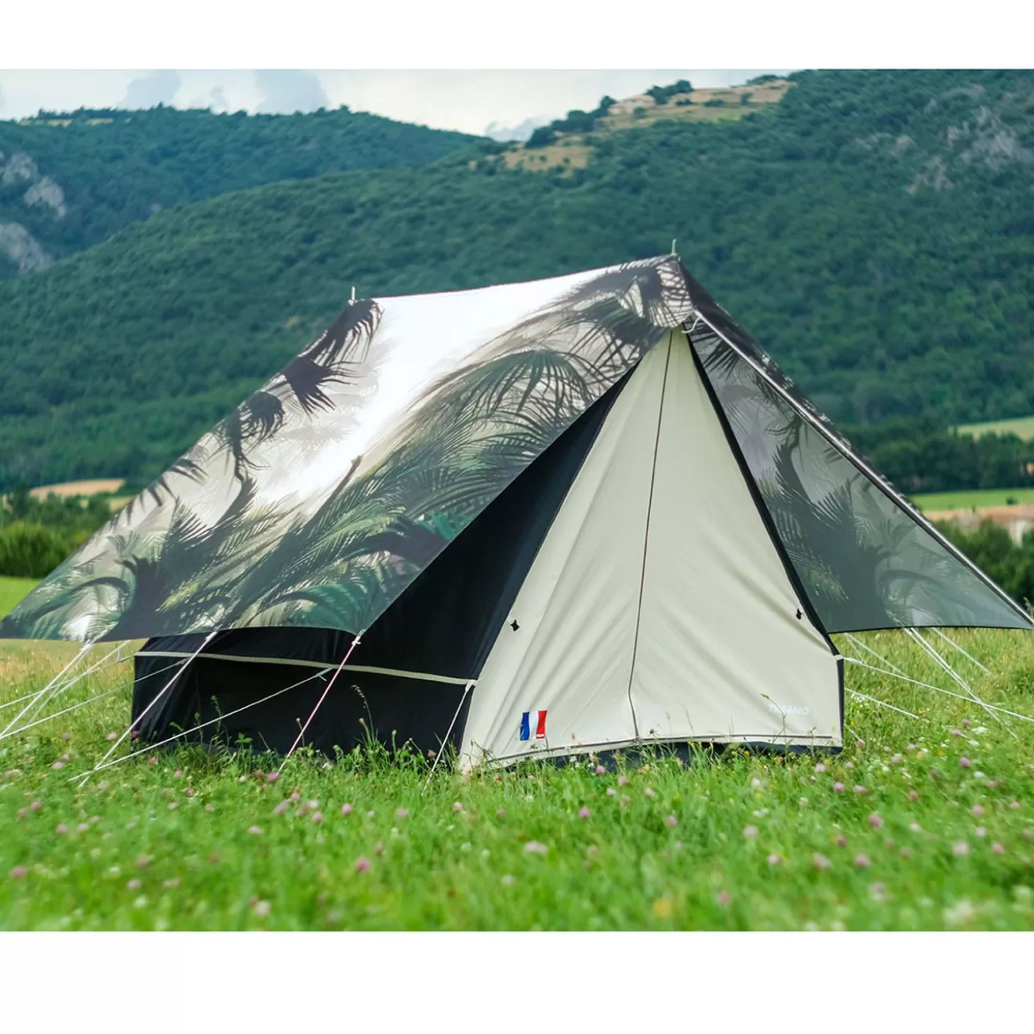 Trigano Tente Canadienne Personnalisable 3 Places Tent&Moi - < Tente Camping 3 Places